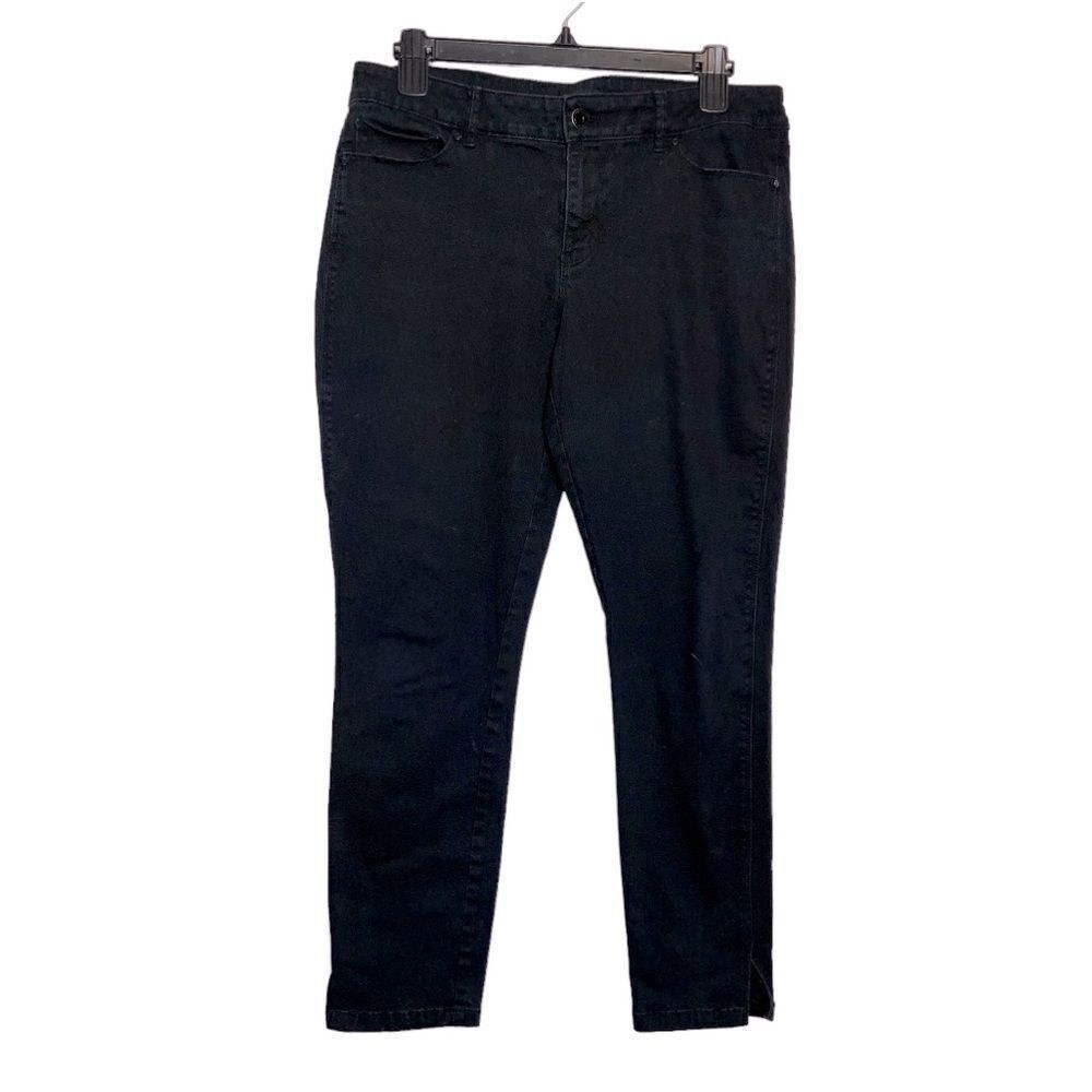WHBM Black Skimmer Jeans 10